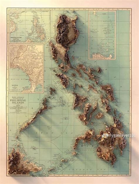philippine topographic map|GP.
